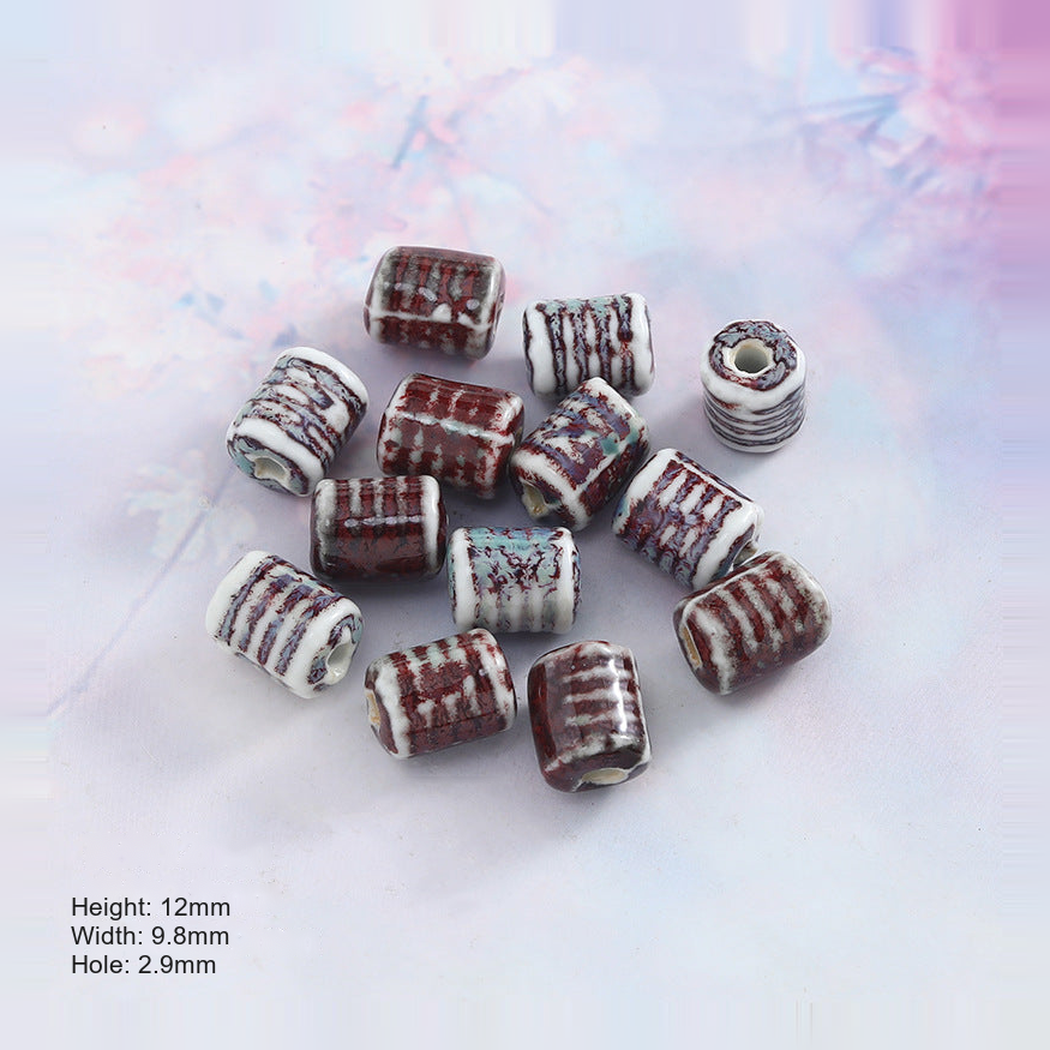 Chivy - Random-Glaze Mixed-Shape Bead