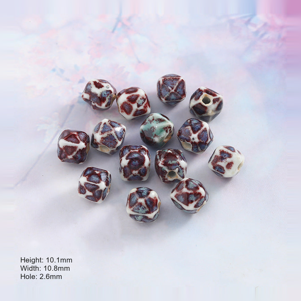 Chivy - Random-Glaze Mixed-Shape Bead