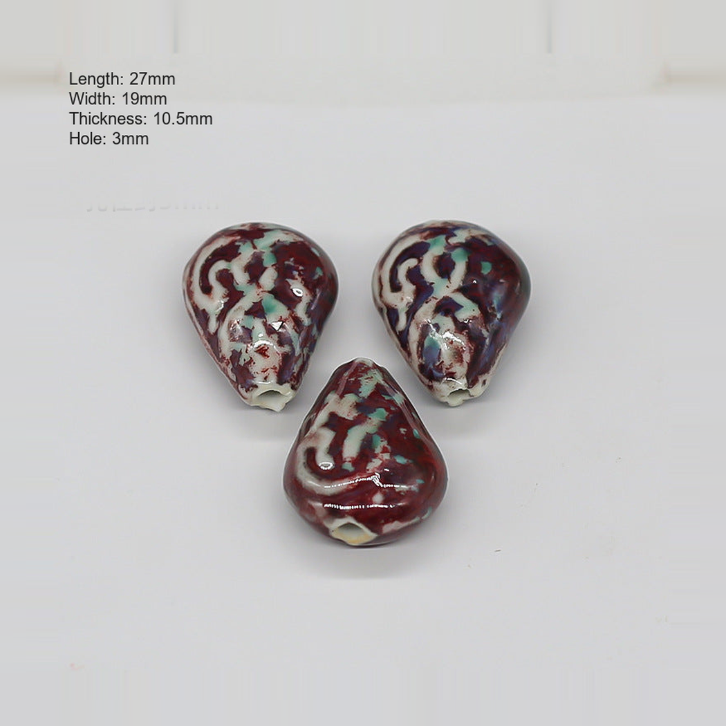 Chivy - Random-Glaze Mixed-Shape Bead