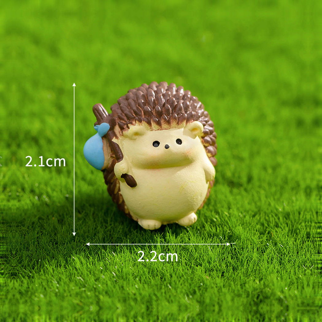 Objella - Colorful Seven-Style Hedgehog Figurine