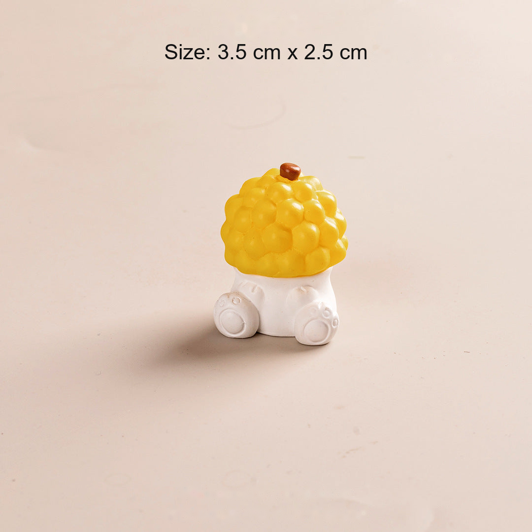 Objella - Fruit-Hat Six-Animal Figurine