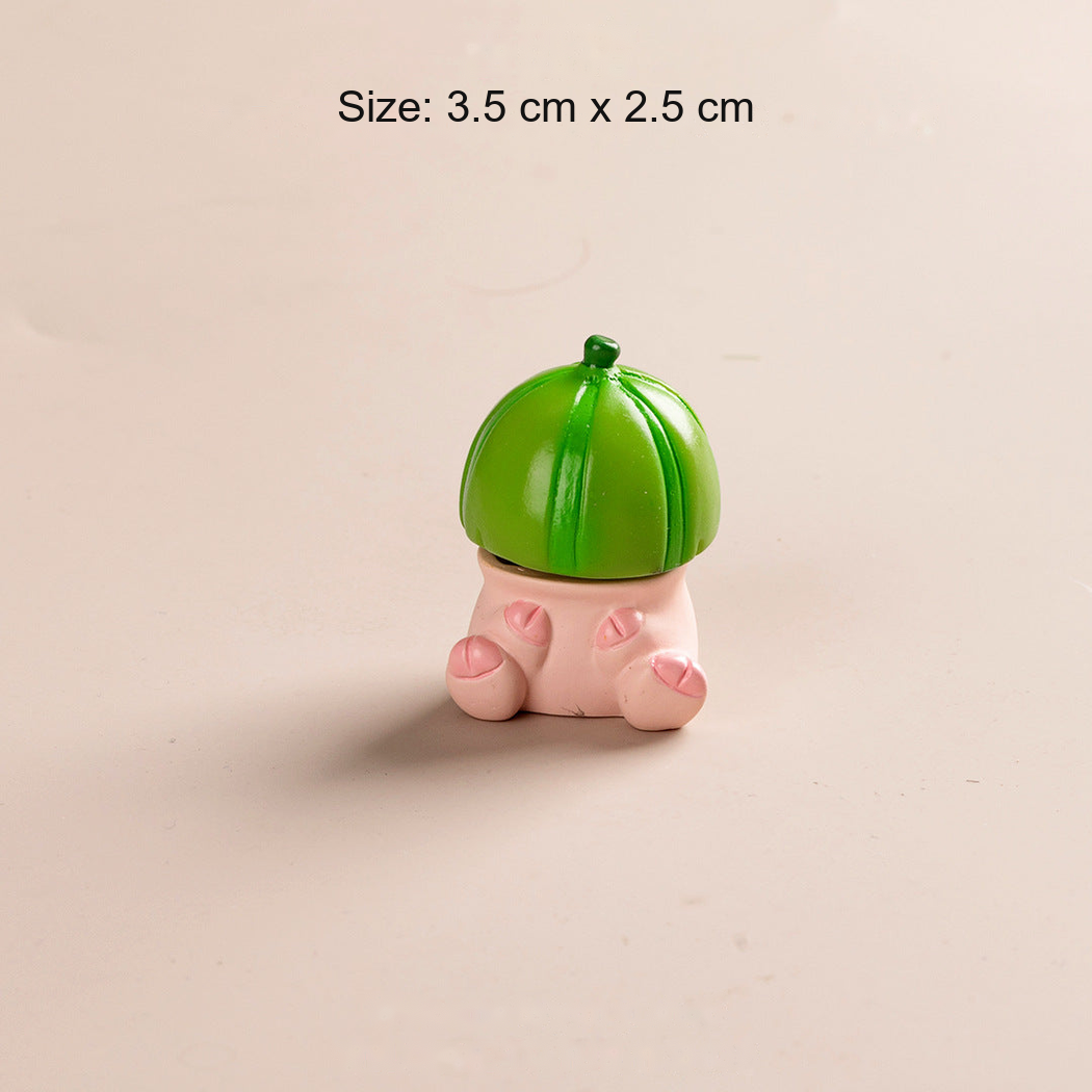 Objella - Fruit-Hat Six-Animal Figurine