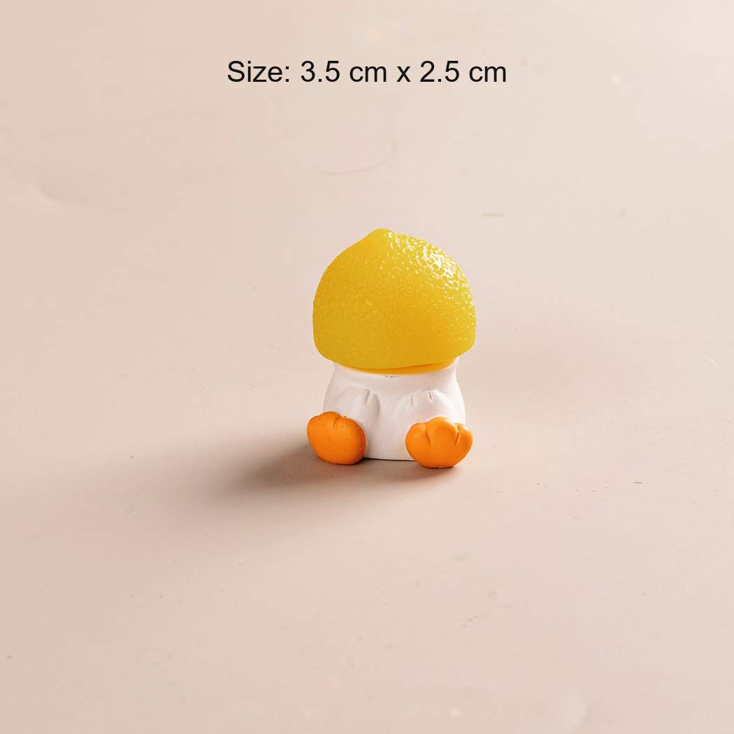 Objella - Fruit-Hat Six-Animal Figurine