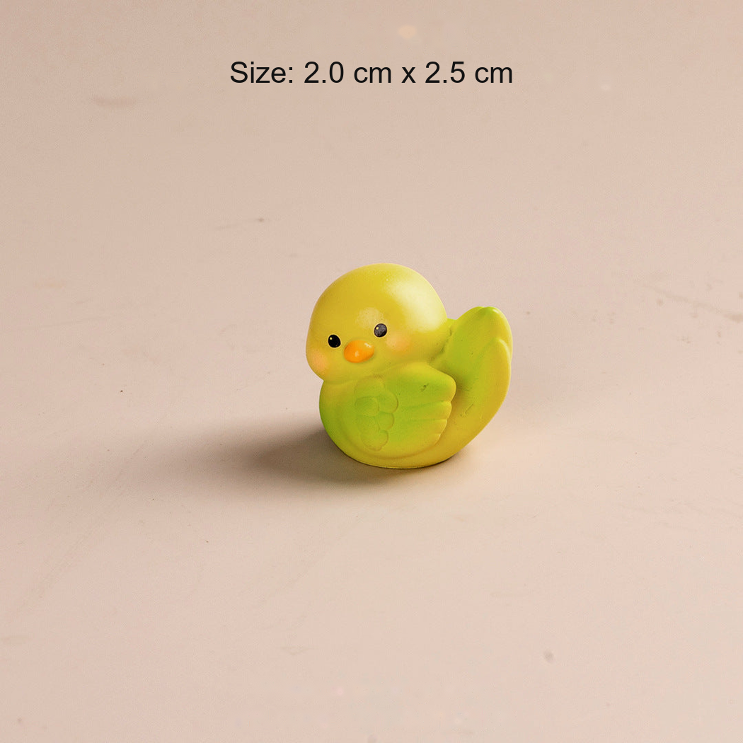 Objella - Colorful Seven-Bird Figurine