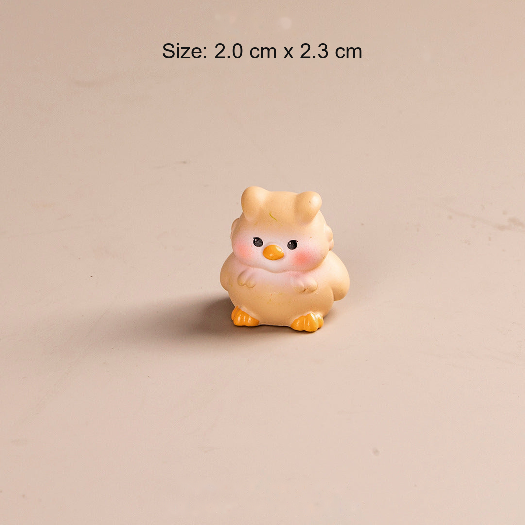 Objella - Colorful Seven-Bird Figurine