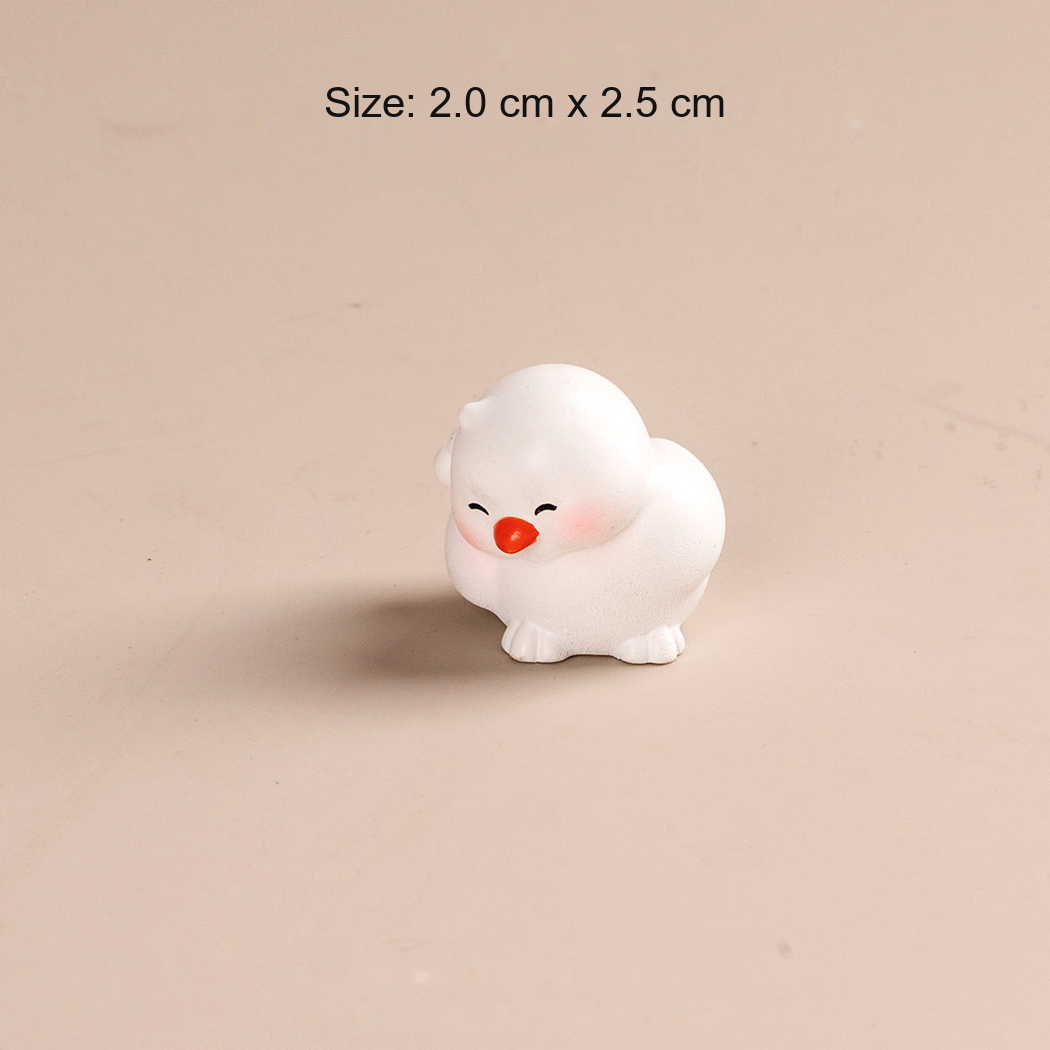Objella - Colorful Seven-Bird Figurine