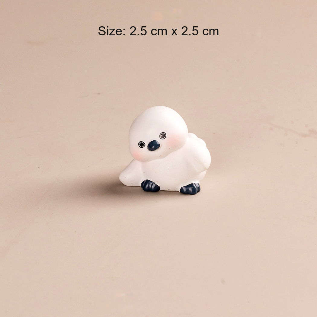 Objella - Colorful Seven-Bird Figurine