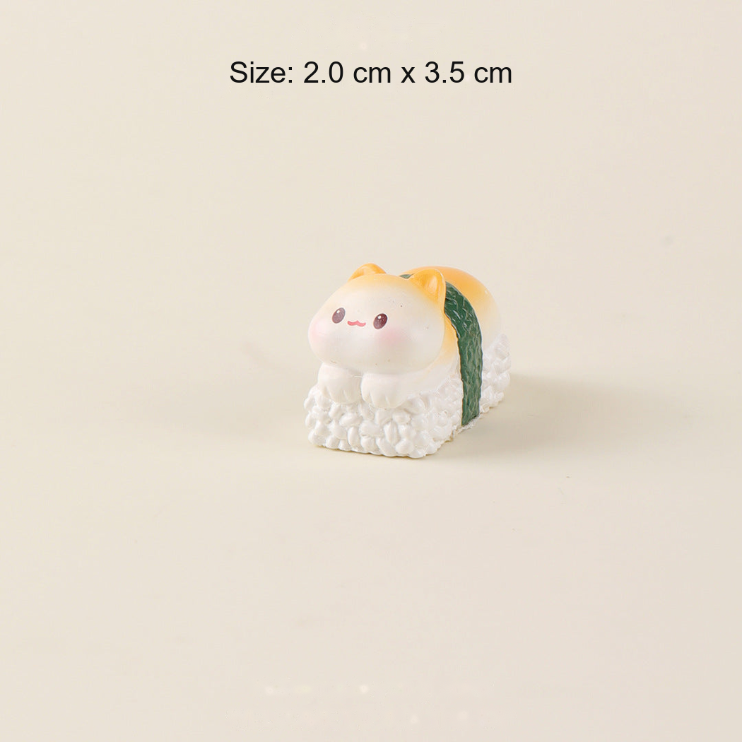 Objella - Sushi Eight-Animal Figurine