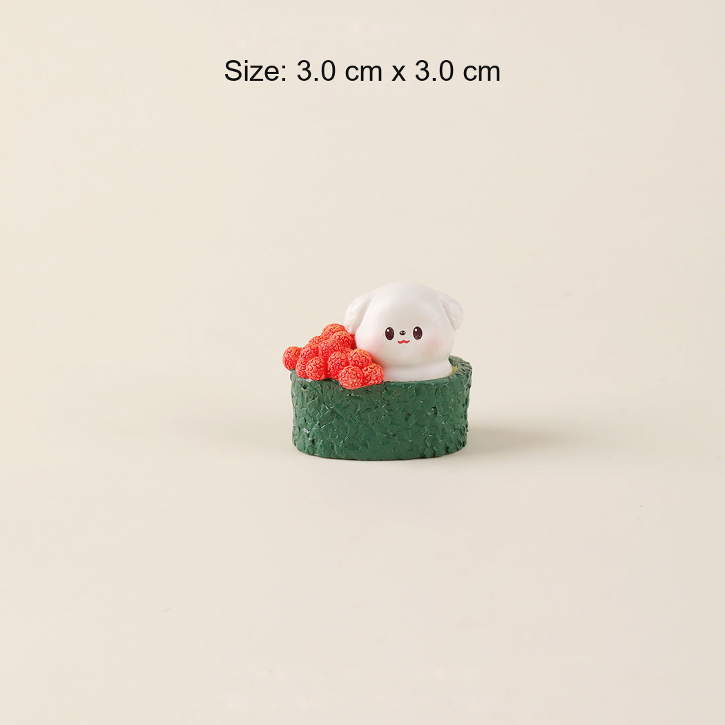 Objella - Sushi Eight-Animal Figurine