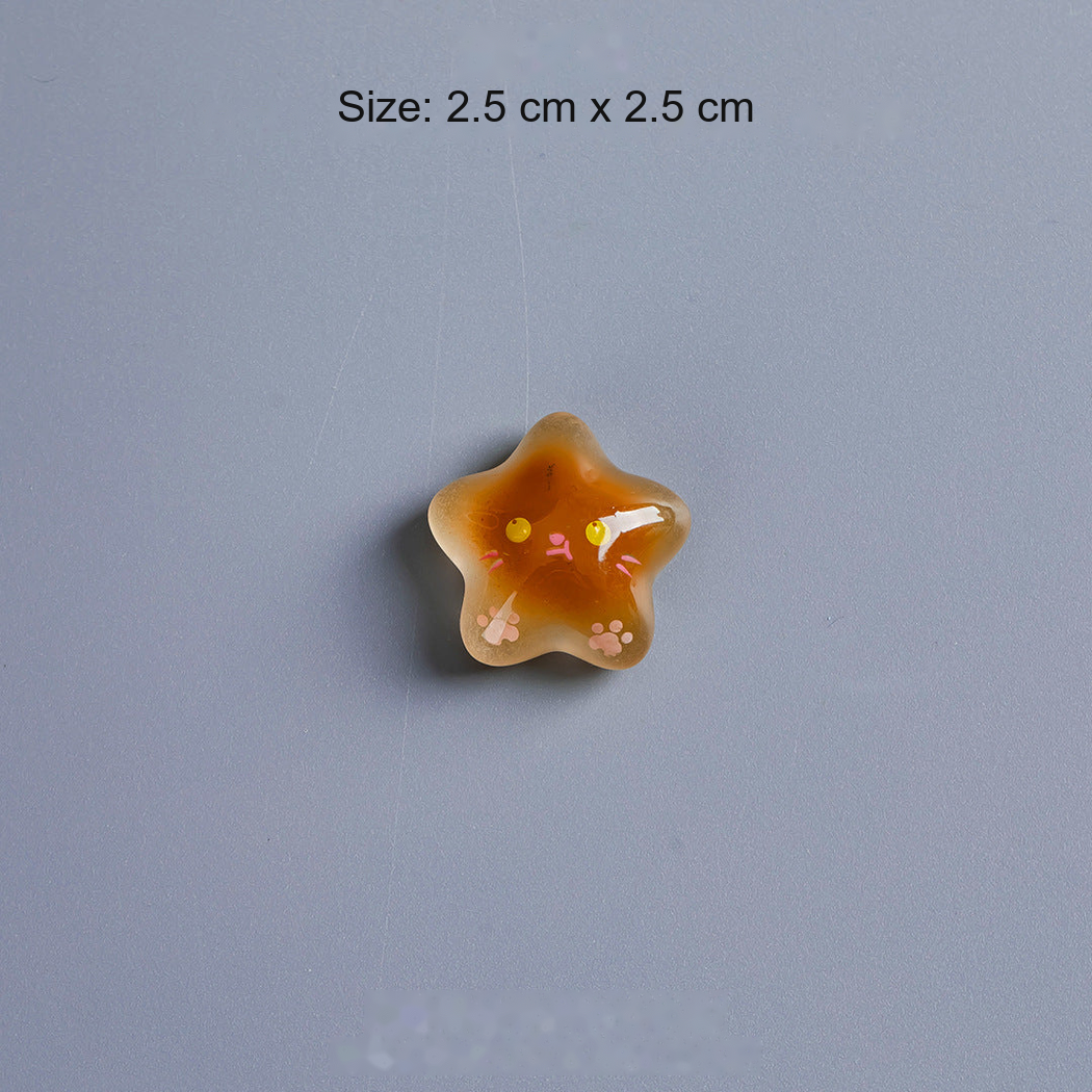 Chivy - Glow Eight-Style Cat Star Embellishment