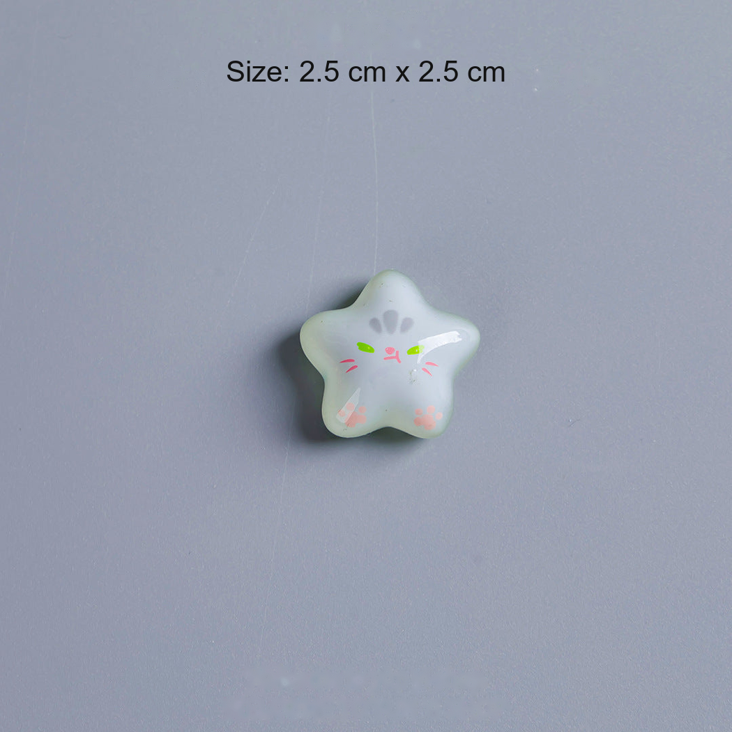 Chivy - Glow Eight-Style Cat Star Embellishment