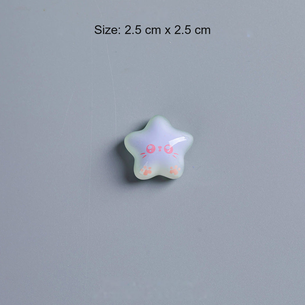 Chivy - Glow Eight-Style Cat Star Embellishment