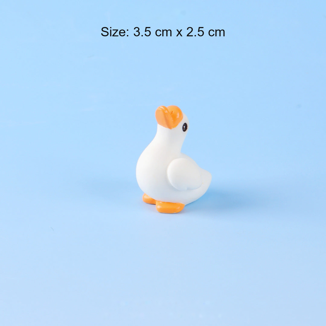 Objella - White Goose Eight-Expression Figurine