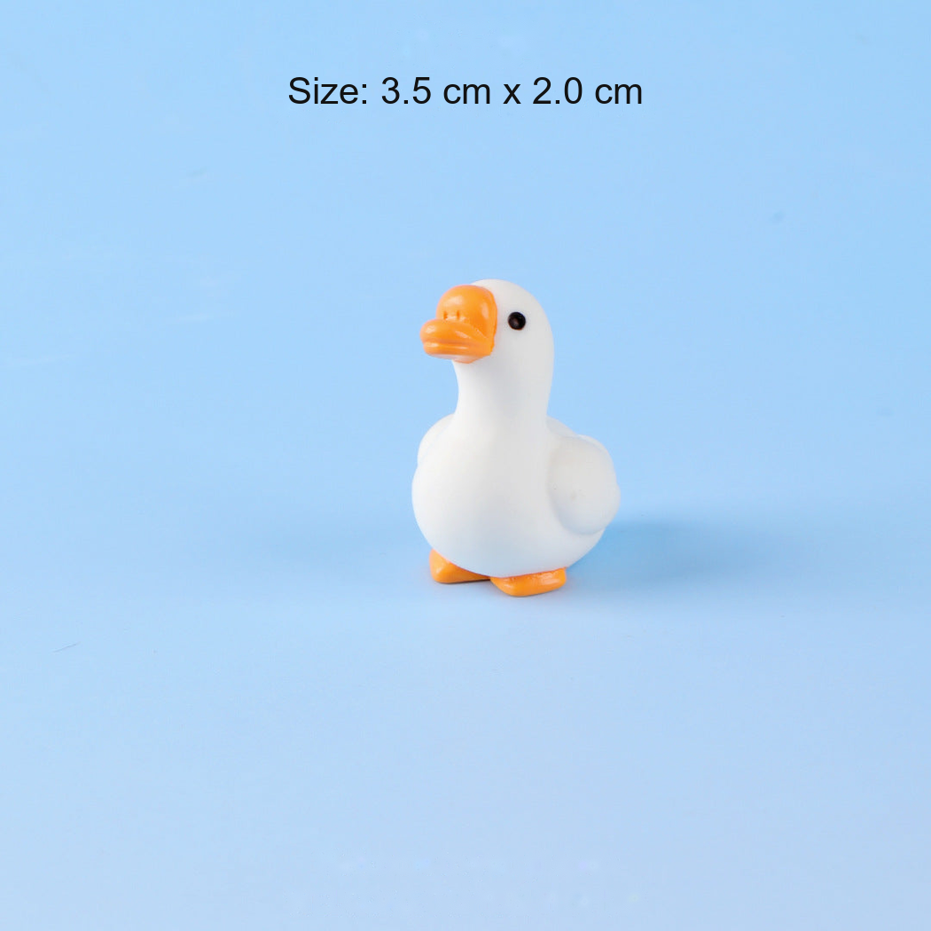 Objella - White Goose Eight-Expression Figurine