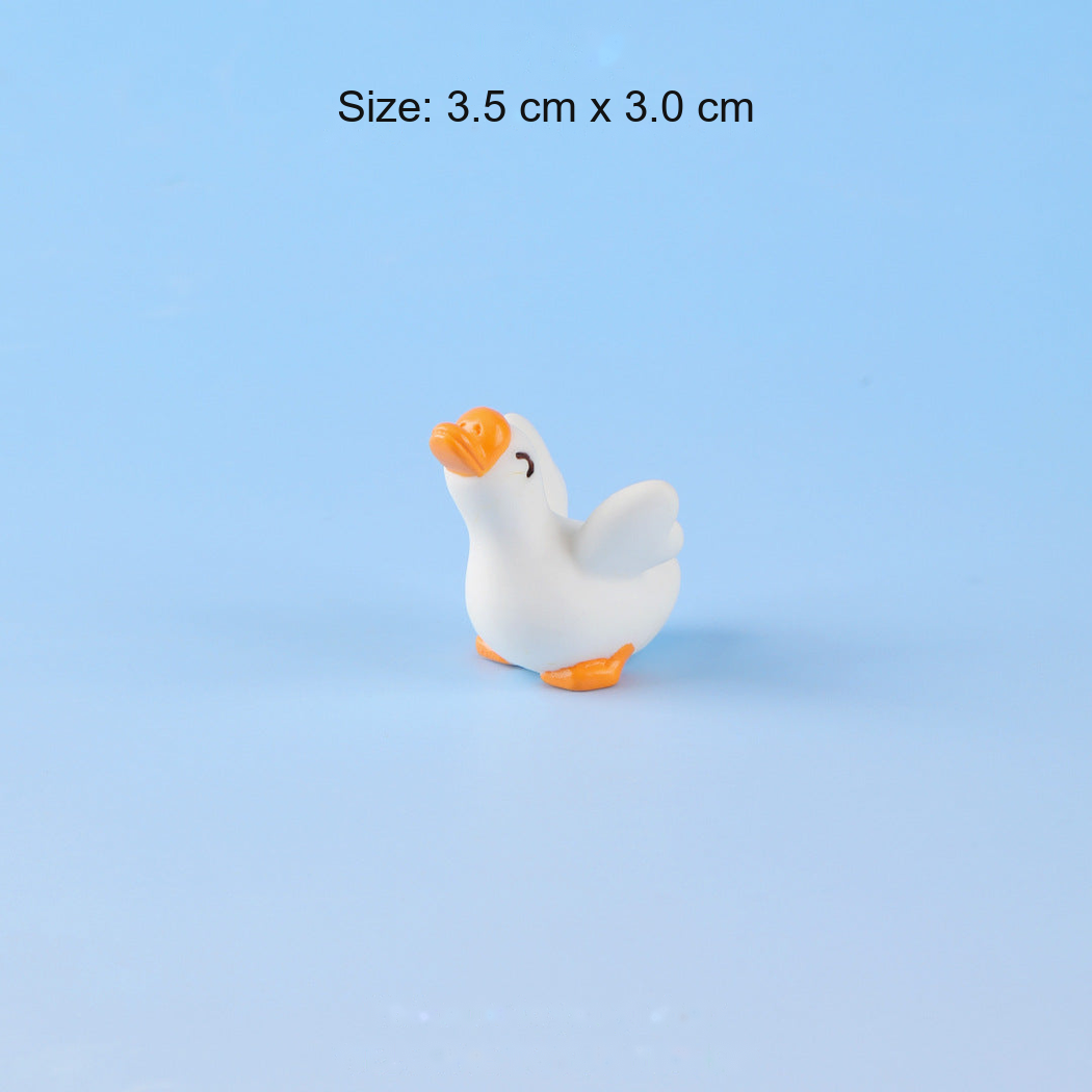 Objella - White Goose Eight-Expression Figurine