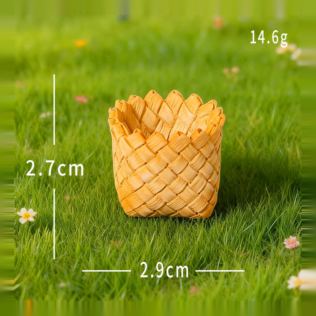 Objella - Woven Basket Eighteen-Style Miniature