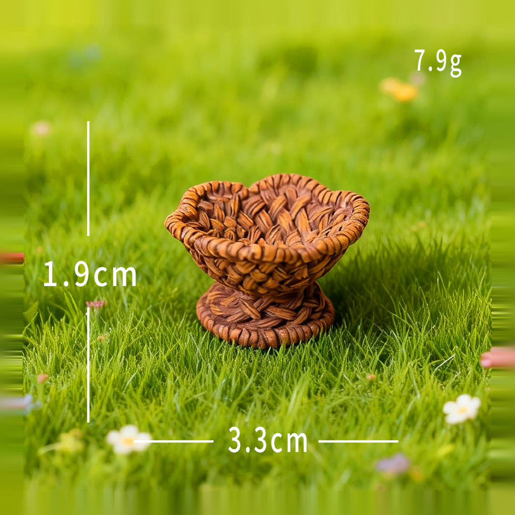 Objella - Woven Basket Eighteen-Style Miniature