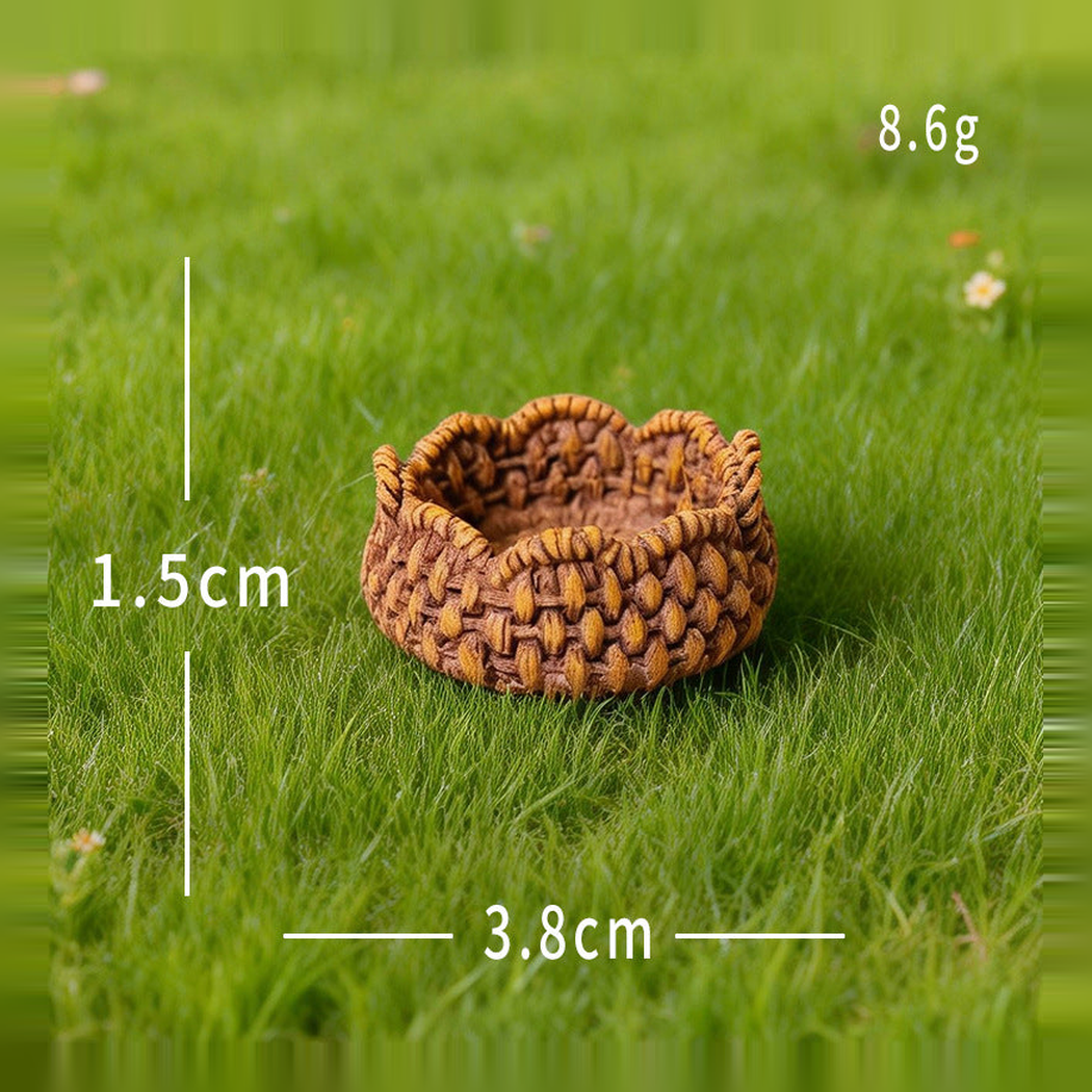 Objella - Woven Basket Eighteen-Style Miniature