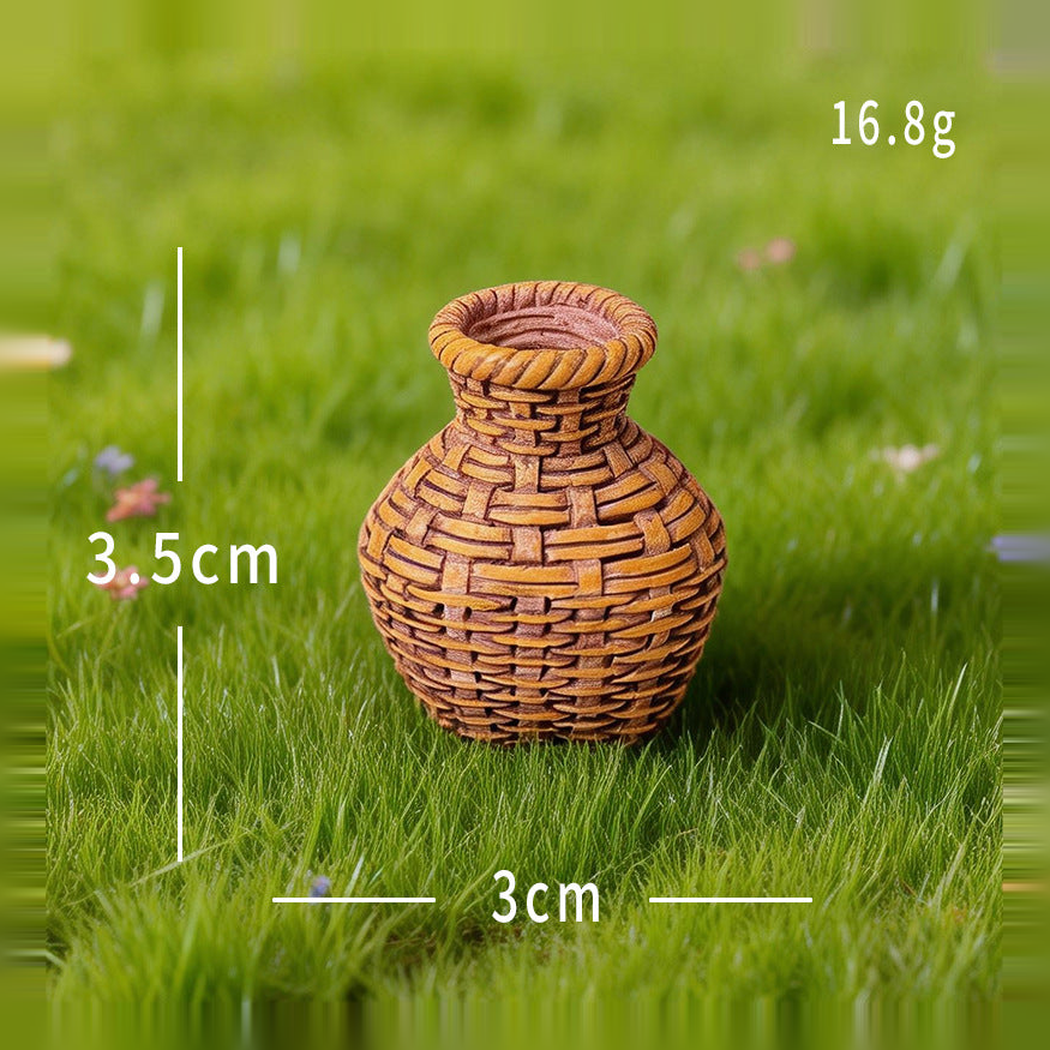 Objella - Woven Basket Eighteen-Style Miniature