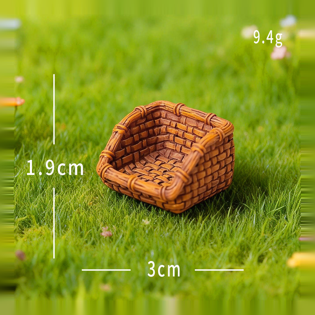 Objella - Woven Basket Eighteen-Style Miniature