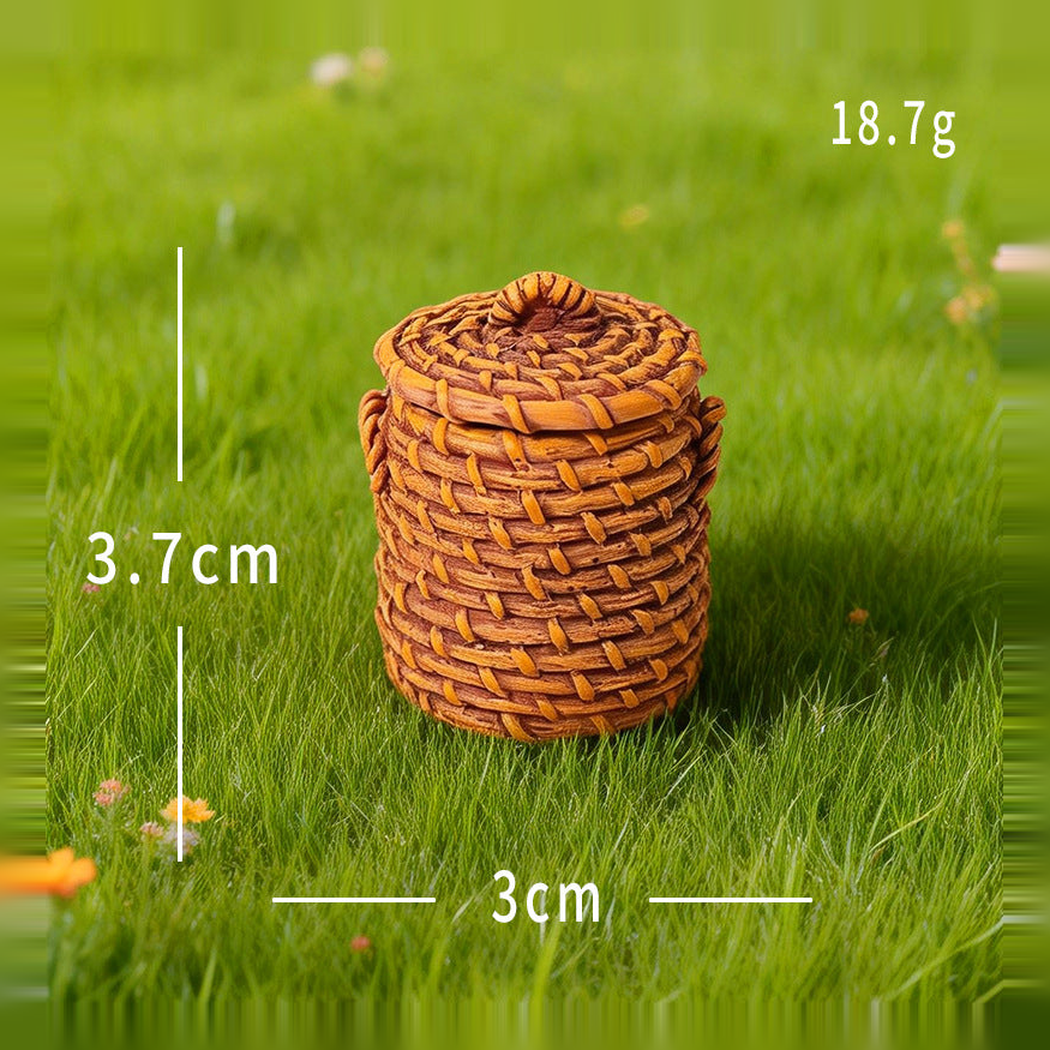 Objella - Woven Basket Eighteen-Style Miniature