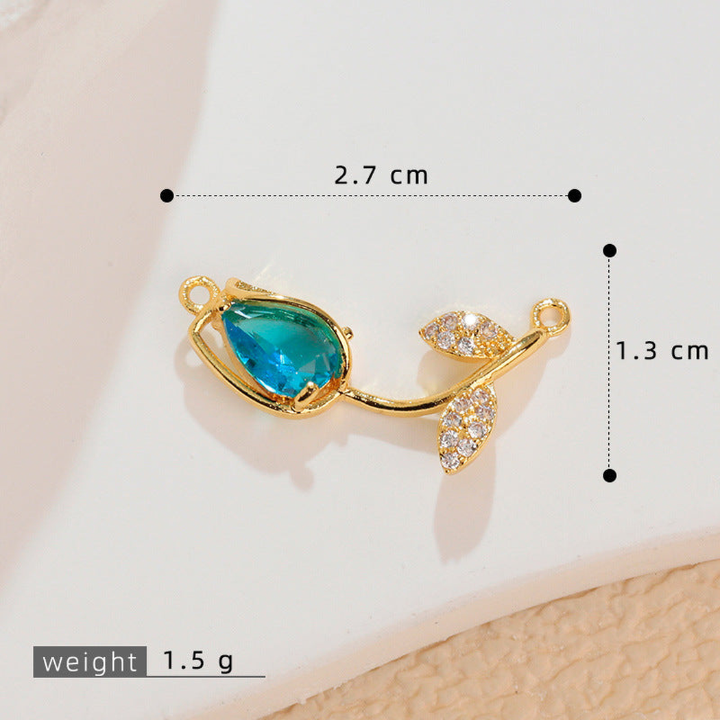 Elvane - Sideways Tulip Pendant Only