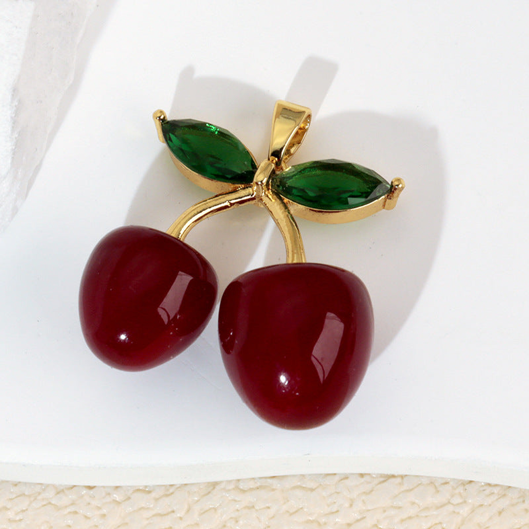 Elvane - Glossy Cherry Pendant Only