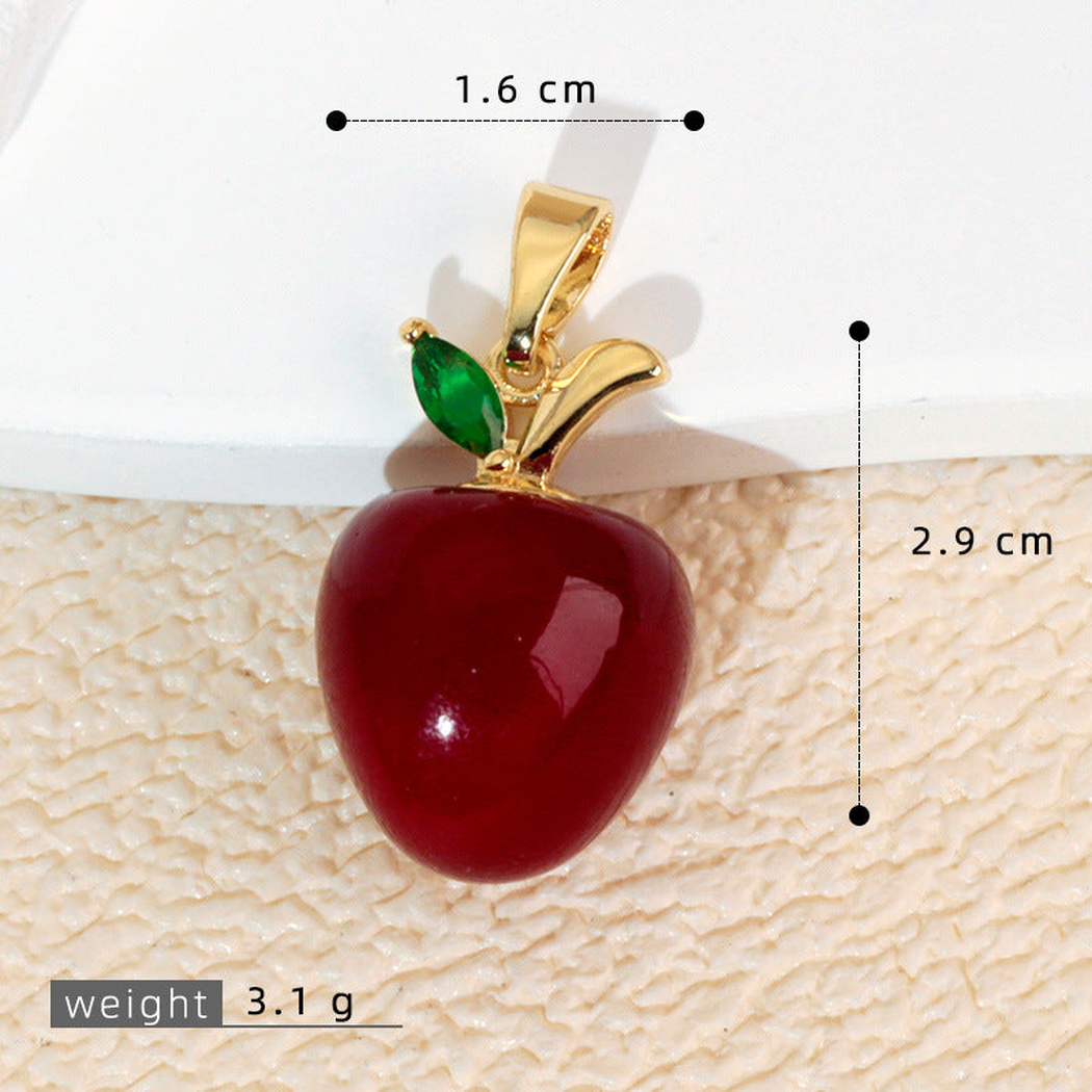 Elvane - Glossy Cherry Pendant Only