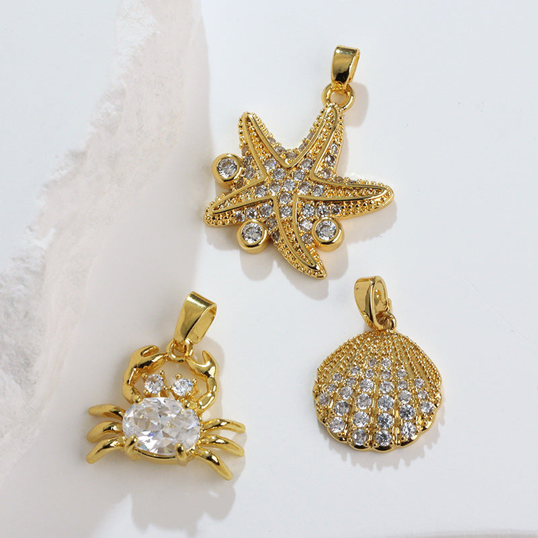 Elvane - Sparkling Sea-Life Pendant Only