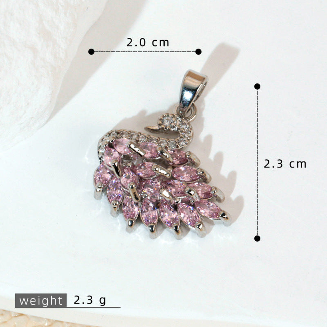 Elvane - Feathered Swan Pendant Only