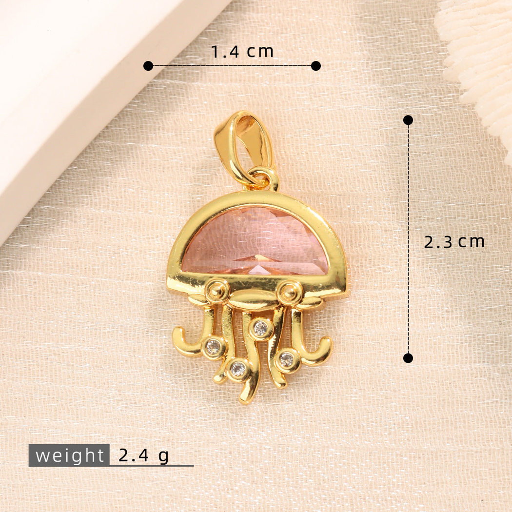 Elvane - Pastel Ocean Motif Pendant Only