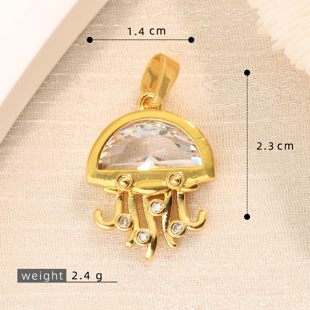 Elvane - Pastel Ocean Motif Pendant Only