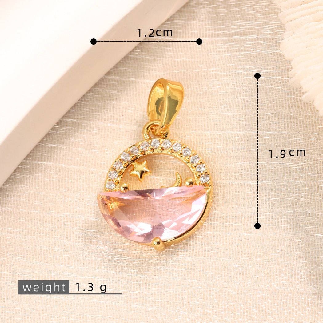 Elvane - Pastel Ocean Motif Pendant Only