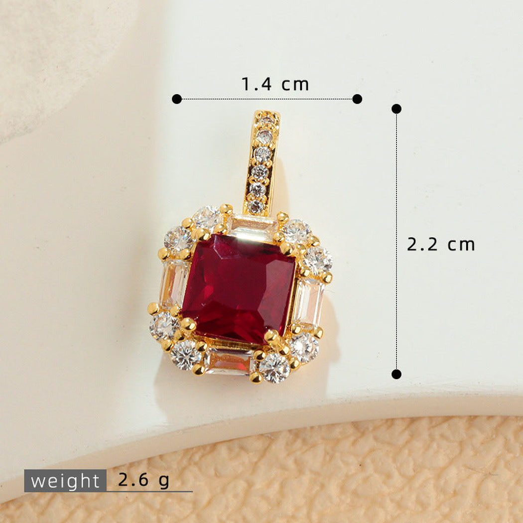 Elvane - Framed Square Pendant Only