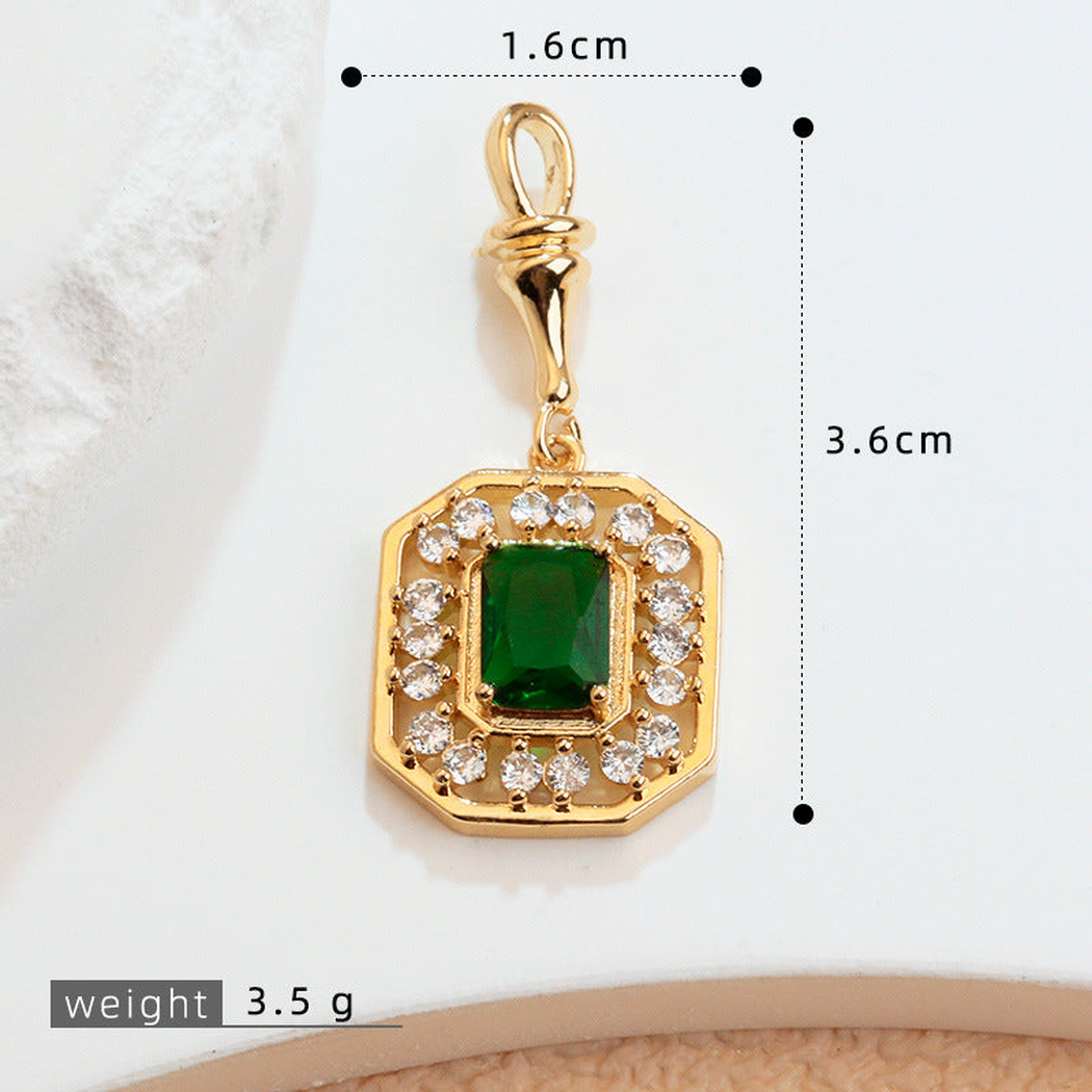 Elvane - Haloed Square Pendant Only