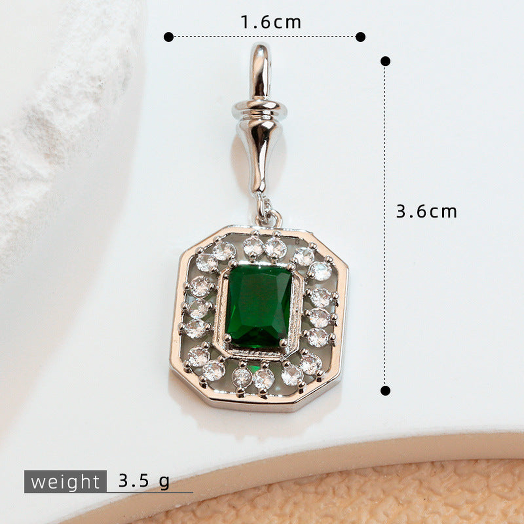 Elvane - Haloed Square Pendant Only