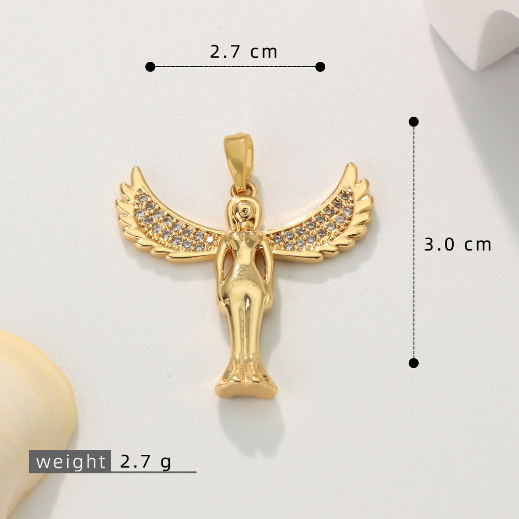 Elvane - Winged Symbol Pendant Only
