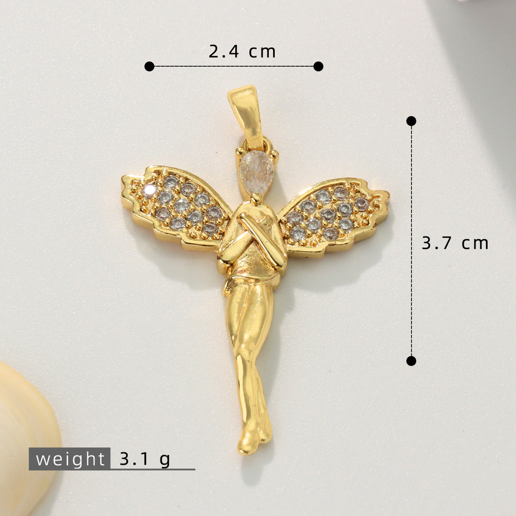 Elvane - Winged Symbol Pendant Only
