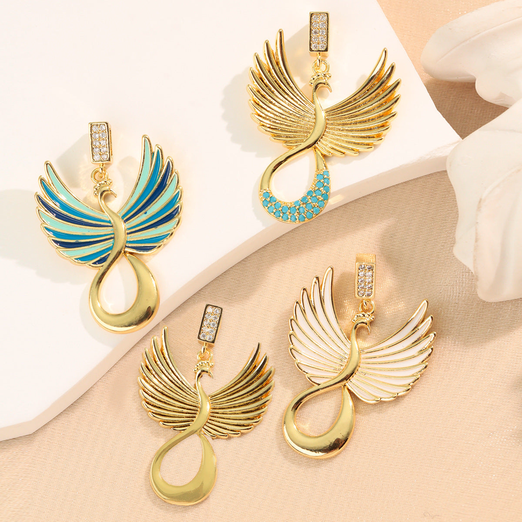 Elvane - Sweeping Phoenix Pendant Only