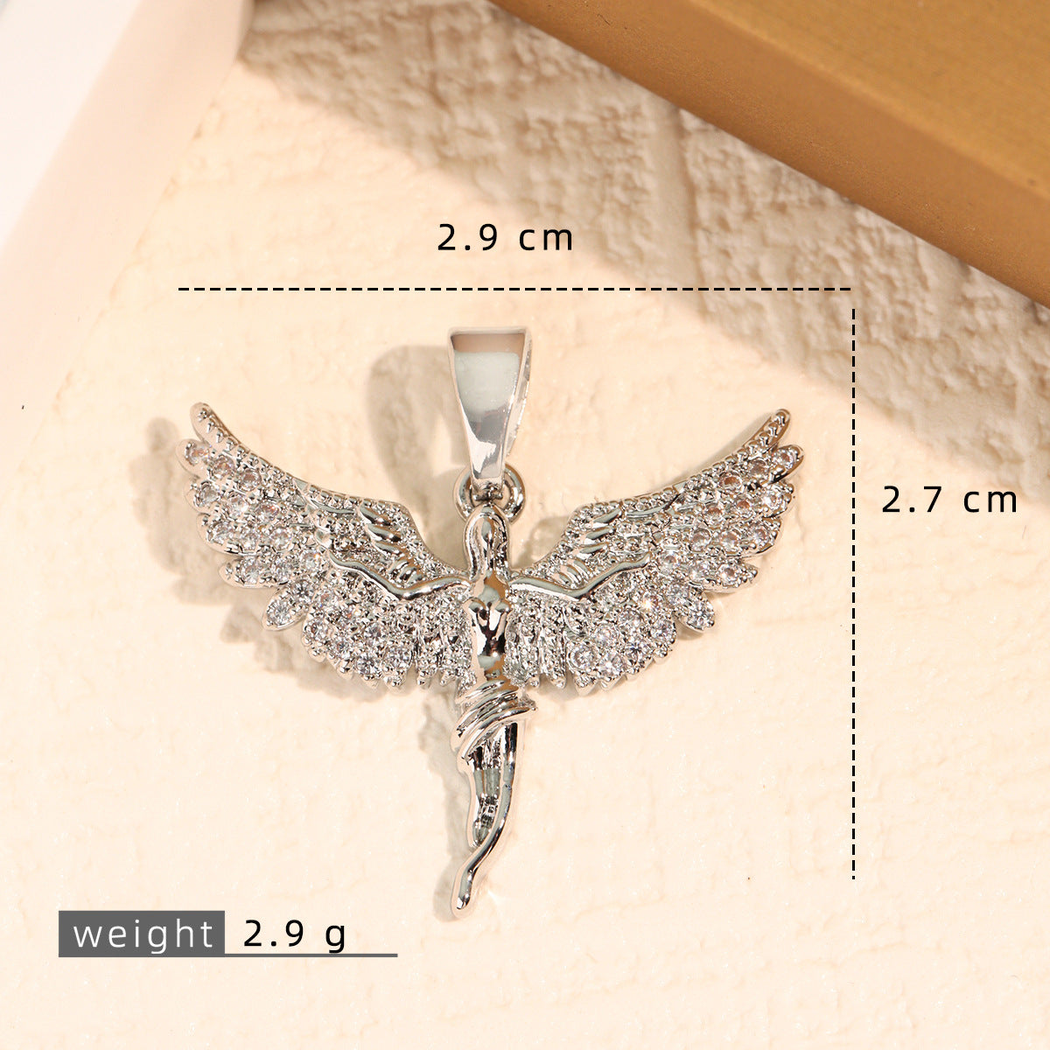 Elvane - Winged Angel Pendant Only