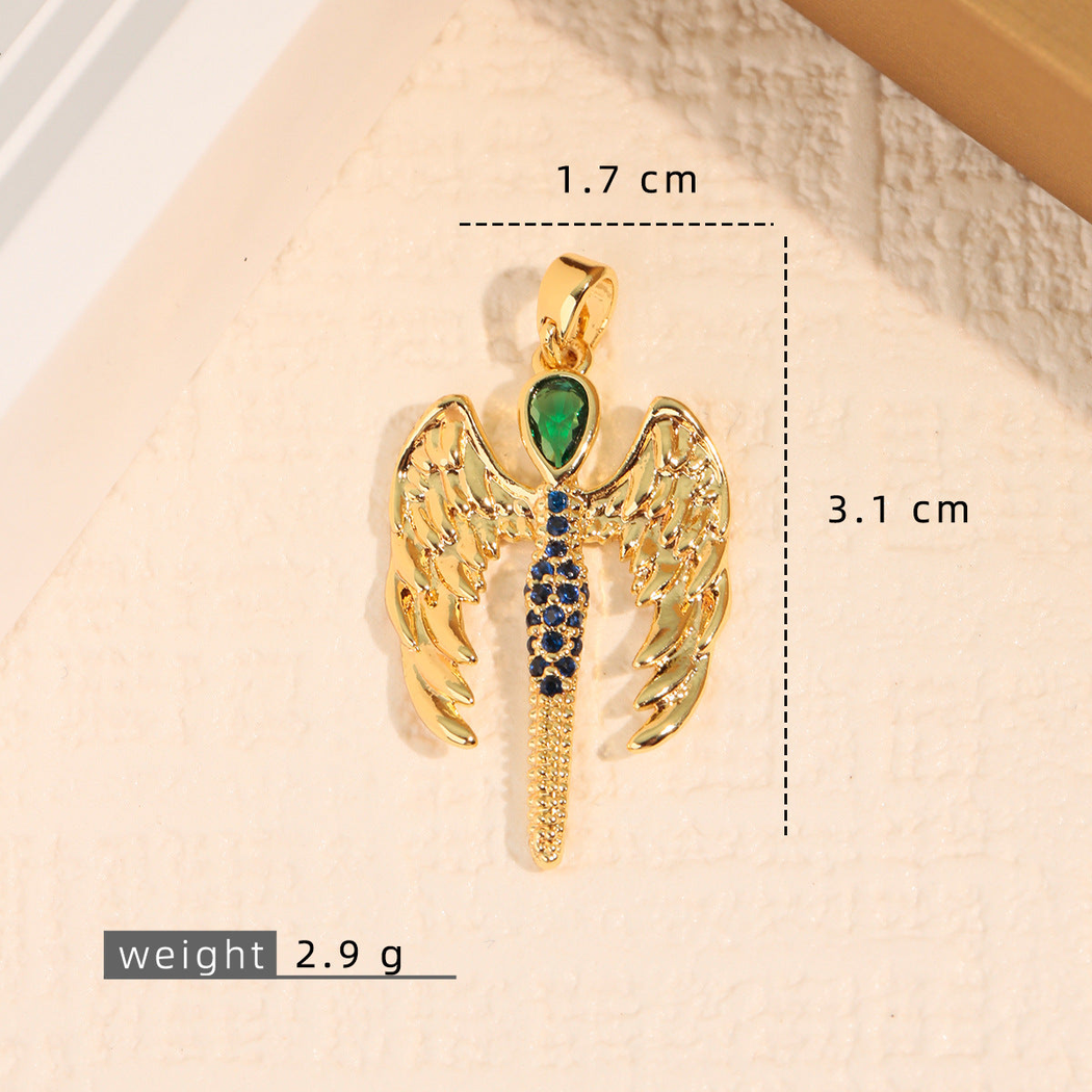Elvane - Winged Angel Pendant Only