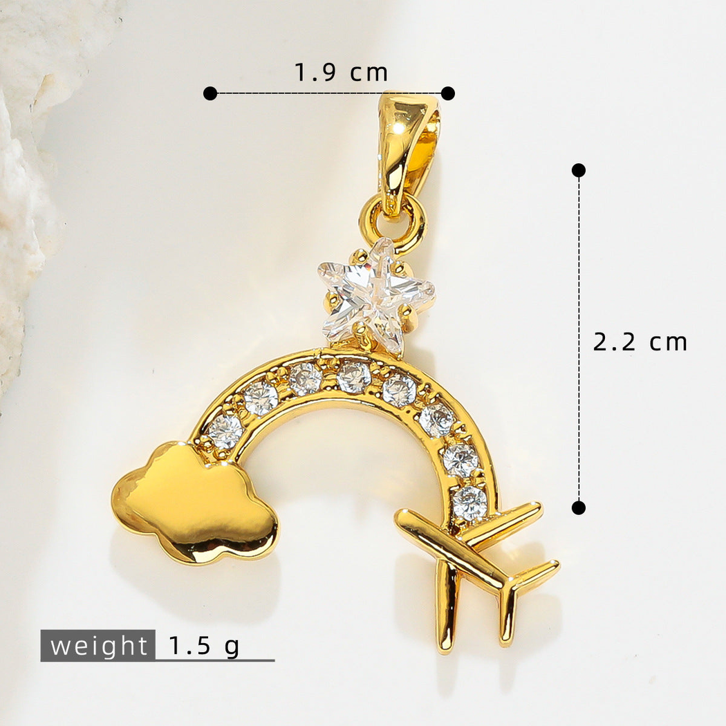 Elvane - Weather-Themed Dangling Pendant Only