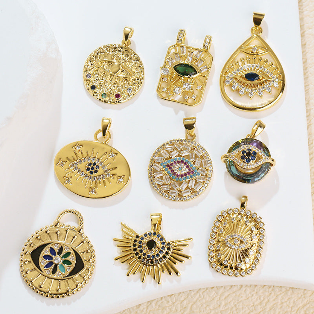 Elvane - Ornamental Evil Eye Pendant Only