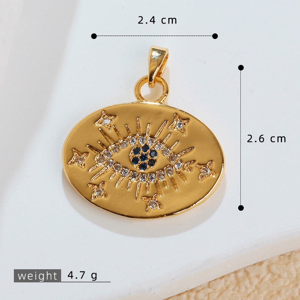 Elvane - Ornamental Evil Eye Pendant Only