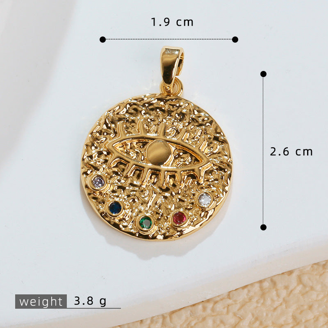 Elvane - Ornamental Evil Eye Pendant Only