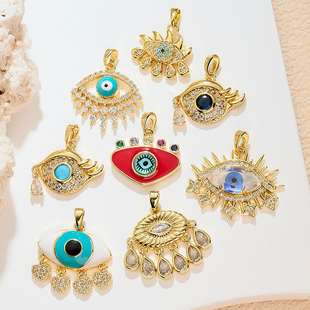 Elvane - Evil Eye Ornamental Pendant Only