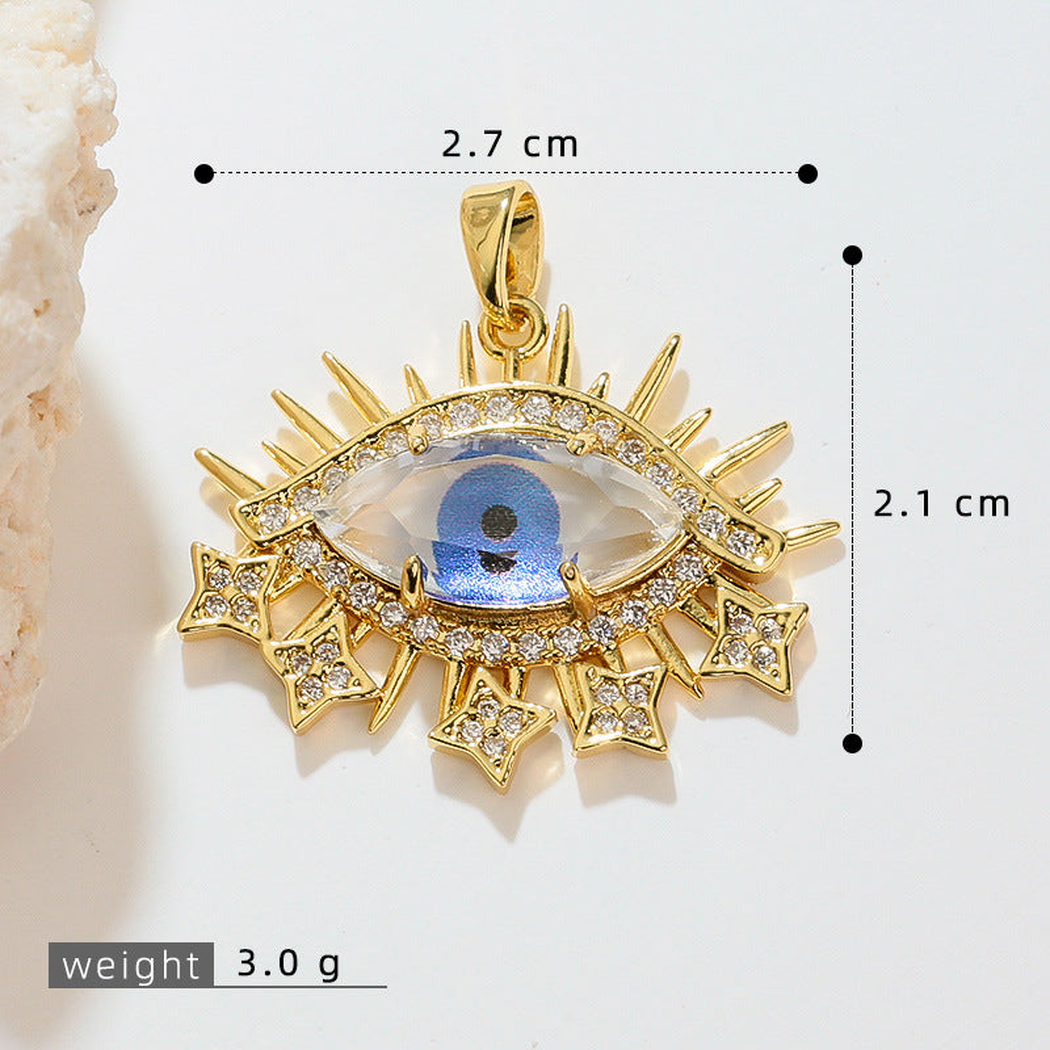 Elvane - Evil Eye Ornamental Pendant Only
