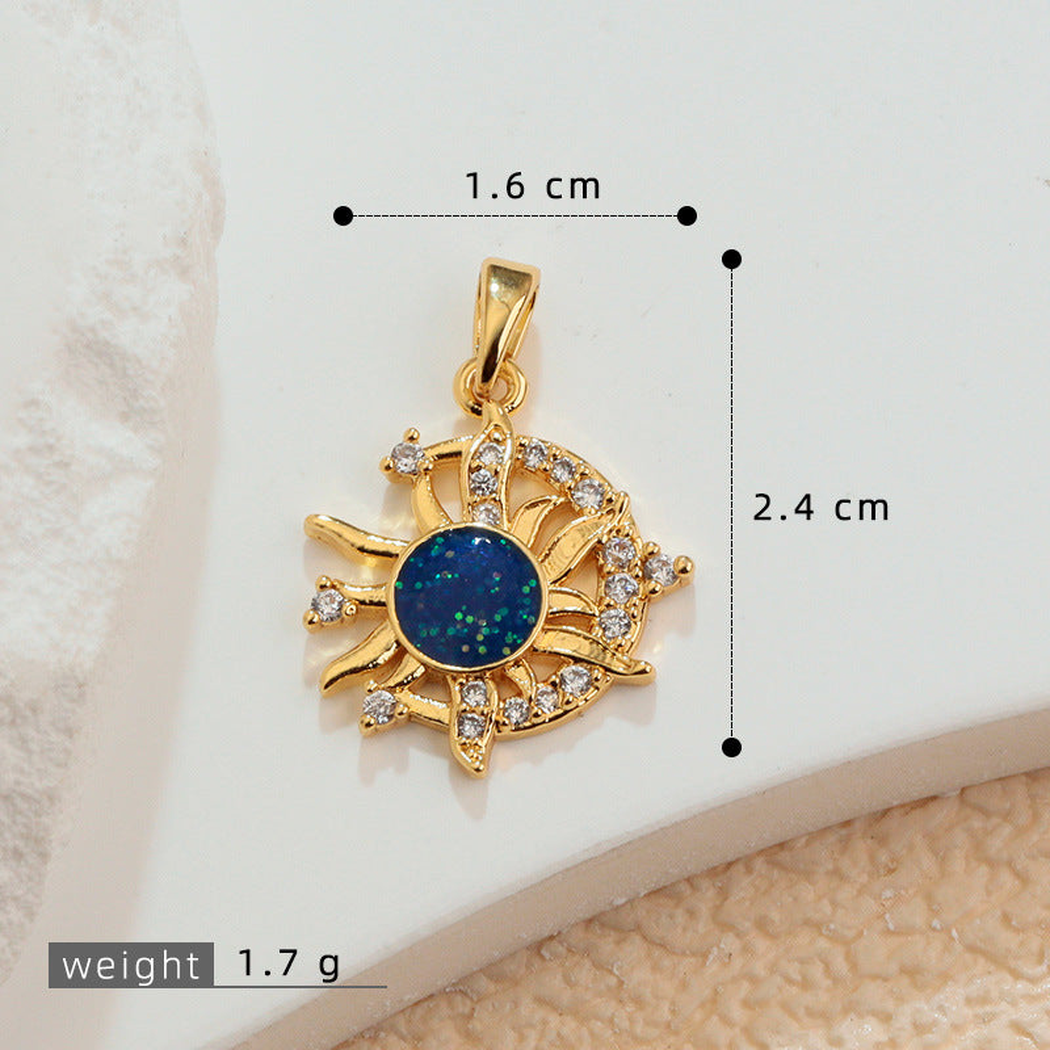 Elvane - Celestial Sunburst Pendant Only