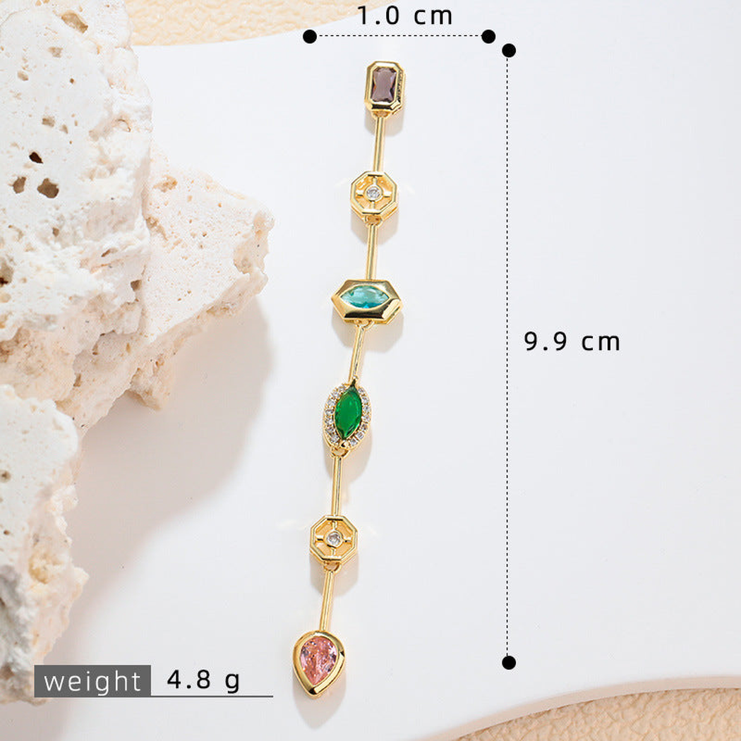 Elvane - Linear Geometric Pendant Only