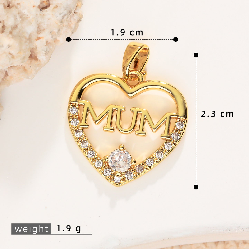 Elvane - Mother's Day Lettered Pendant Only